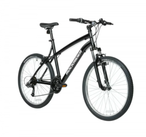 Rockrider ST50, 21 Speed Aluminum Mountain Bike, 26″, Unisex, Black, Large Review