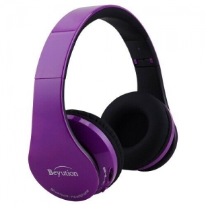 Beyution Bluetooth Headphones For All Cell Phone Laptop PC Tablet Deep Purple Review