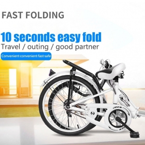 Folding 20in Adult Students City Bike Light Travel Mountain Cycling Bicycle Review