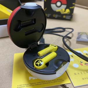Limited Edition Bluetooth Headphones Wireless Earbuds For Razer&Pokemon Pikachu Review
