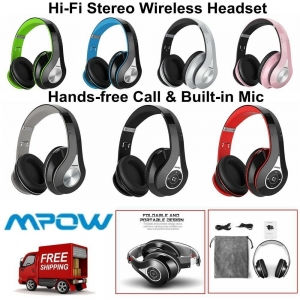 Mpow 059 Bluetooth Headphones Over Ear Foldable Wireless Headset Stereo 65Hrs Review