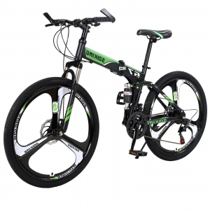 Outroad Mountain Bike  21 Speed 27.5 In Folding Bike Double Disc Brake  Bicycles Review