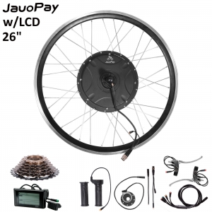 JAUOPAY 26″ Rear Wheel Electric Bicycle Hub Motor Conversion Kit 48V 1500W EBike Review