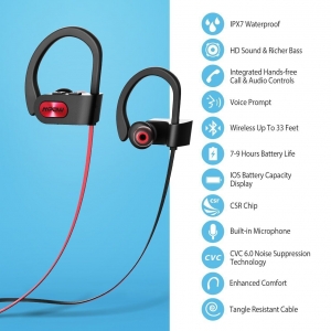 Mpow Flame Bluetooth Headphones Earbuds Richer Bass HiFi Sport Running Headsets Review