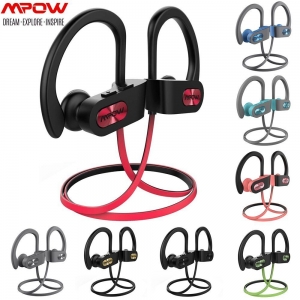 Mpow Flame Wireless Bluetooth Headphones Sports HiFi Stereo Headset Ear-Hook Mic Review