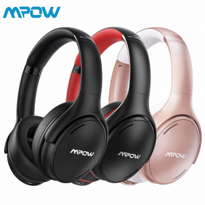 Mpow H19 IPO Wireless Bluetooth Headphones CVC 8.0 ANC Active Noise Cancelling Review