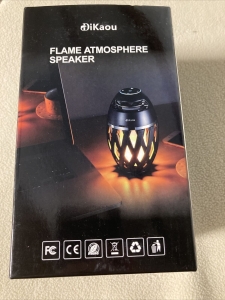 DIKAOU Led Flame Speaker, Torch Atmosphere Bluetooth Speakers&Outdoor Portable S Review