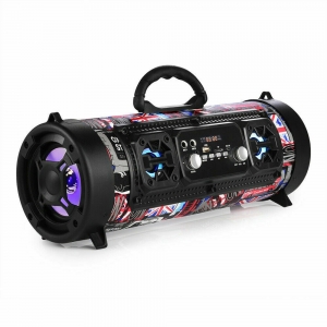 New Portable Wireless LED Bluetooth Speakers Stereo Loud Bass Subwoofer w/ FM Review