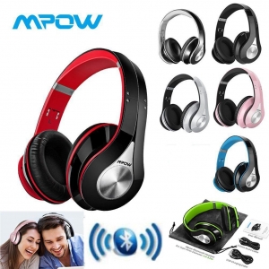 Mpow 059 Wireless Bluetooth Headphones Over Ear Stereo Earphones Headset USA Review