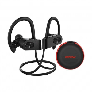 Wireless Bluetooth Earphone w/ IPX7 Waterproof & 13 Hrs Playtime Black Earphone Review