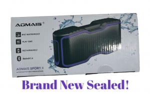AOMAIS Portable Wireless Bluetooth Speakers 5.0 -Waterproof IPX7 20 watts 3.5mm Review