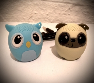 MY AUDIO PET OWL CAPELLA & POWER PUP MINI PORTABLE WIRELESS BLUETOOTH SPEAKERS Review