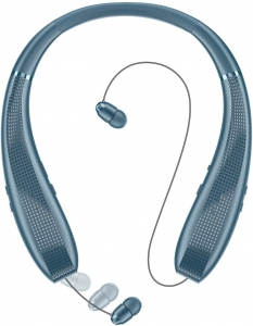 Bluetooth Headphones,Bluetooth 5.0 Neckband Wireless Headphones (Navy Blue) Review