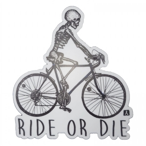 Ride or Die Cycling Sticker Review