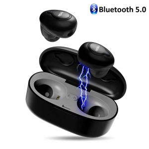 Bluetooth Headphones Wireless 5.0 IPX5 Earbuds Stereo TWS Earphones 15H Playtime Review