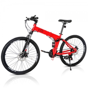 26in Land Rover Shimano TX30 High Carbon Steel 21Speed ​​Red Black Mountain Bike Review