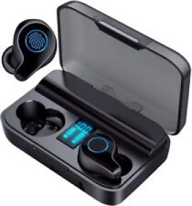 Wireless Earbuds,Bluetooth Headphones ENC Noise Cancellation LED Digital Display Review