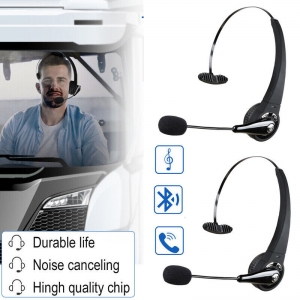 2x Wireless Headset Truck Driver Noise Cancelling Over-Head Bluetooth Headphones Review