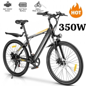 Electric Bike 26″ Electric Mountain Bicycle 350W Ebike 3 Working Modes Top!VIVI  Review