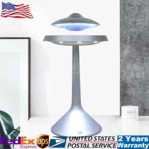 Levitating Floating Speaker Wired Magnetic UFO LED Lamp Bluetooth Speaker USA Review
