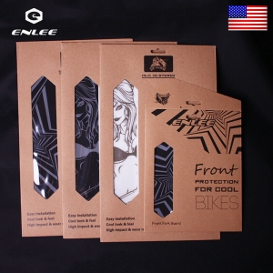 ENLEE MTB Bike Stickers Frame/Fork Guard 3D Protactive Film Reflective Stickers Review