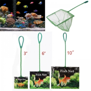 Portable Fish Net Long Handle Square Aquarium Accessories Fish Tank Landing Net Review