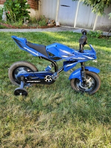 Hyper RX12 Boy  Speedbike with training wheels- Blue Review