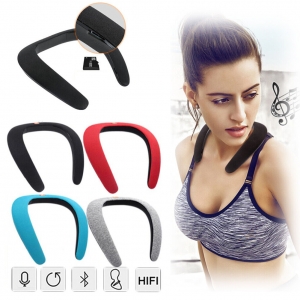 Bluetooth Speakers Wearable Neck Speaker Handsfree Call For Sports Gym Workout Review
