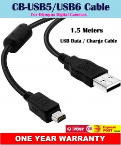 USB Data Charger Cable CB-USB5 CB-USB6 For Olympus Digital Cameras TG-830 TG-870 Review