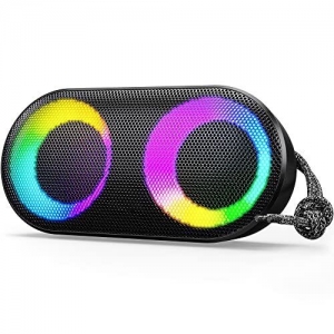 Portable Bluetooth Speakers with Lights, Wireless Speakers with Powerful Sound Review