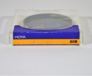 HOYA 80B 49mm CAMERA FILTER, FOR FILM OR DIGITAL CAMERAS, NEW, BLUE FILTER Review