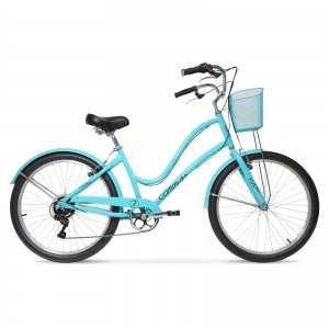 26 Inch Hyper Bicycle Ladies Commute Bike, 7 Speed, Neon Teal  Review