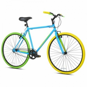 Kent 700C Men’s Ridgeland Hybrid Bike, Blue/Green Review