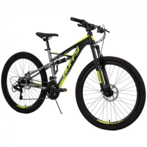 Huffy 26 In. Oxide Men’s Mountain Bike – Dual Suspension, 21 Speed, Black Review