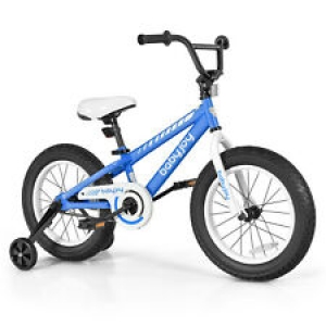 Babyjoy 16″ Kids Bike Bicycle w/ Training Wheels for 5-8 Years Old Boys Girls Review