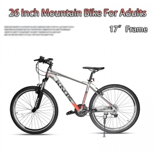 Mountain Bike Front Suspension 27-Speed 26” Wheels 17” Aluminum Frame Review