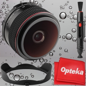 Opteka 6.5mm f/2 HD MC Manual Focus Fisheye Lens for Sony E NEX Digital Cameras Review