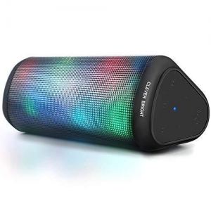 Portable Wireless Bluetooth Speakers 7 LED Lights Patterns Wireless Speaker  Review