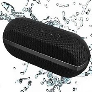 Portable Bluetooth Speakers 20w Wireless Speaker Loud Stereo Sound Rich Black Review