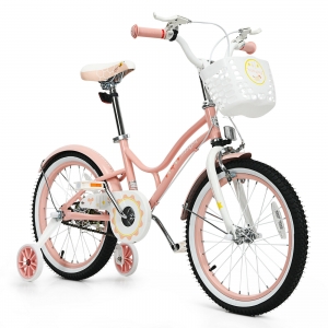 Babyjoy 18″ Kids Bike Toddlers Adjustable Freestyle Bicycle w/ Training Wheels Review