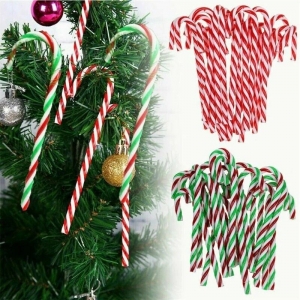 Outdoor Christmas Decorations Yard 1PC Solar Candy Canes Lights Christmas Decor Review