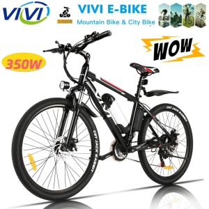 VIVI 350W Electric Bike, Electric Mountain Bike , 26″ Electric Bicycles Adults, Review