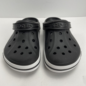 Waterproof CROCS Brand Shoes Clogs Crocs Logo Sole Band W7/M5 Black/White Review