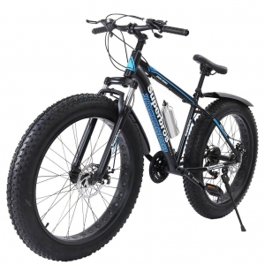 26″ FAT TIRE BIKE Snow Mountain Bike 21Speed Bicycle Full Suspension Bicycle 🎭2 Review