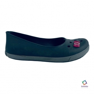Crocs Womens Loafers Moccasins Shoes Black Pink Slip On Flat Heel Walking 9M Review