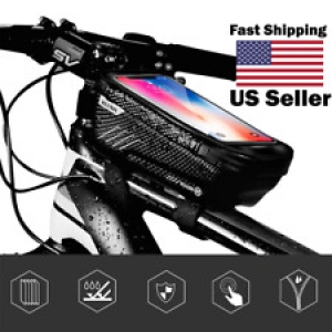 Bicycle Waterproof Mobile Bag Phone Case Front Tube Bicycle Accessories Storage Review