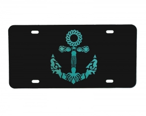 Sea Life Anchor Vanity Plate, Front License Auto Tag, Car Accessories, Nautical  Review