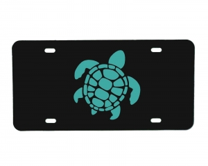 Sea Turtle Vanity Plate, Turtle Front License Auto Tag, Car Accessories  Review