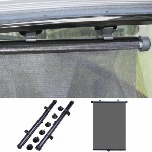 Windows Sunshades Roller Blinds Durable Car Accessories Retractable Curtain 2pcs Review