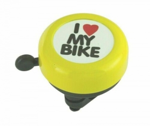 NEW! l Love my Bike Bell. Lowrider Bicycle Cruiser Fixie Yellow Review